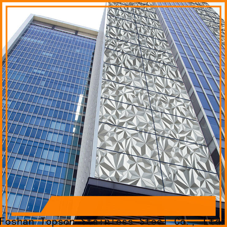 Topson jamb stainless steel wall cladding systems Supply for wall