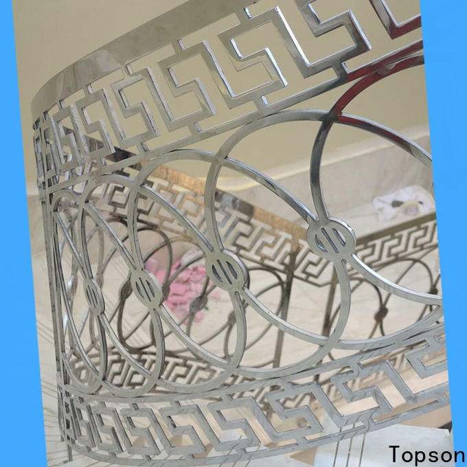 Topson steel stainless wire handrails company for office