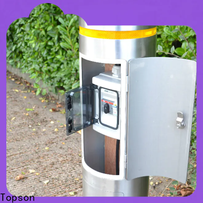 Topson steel bollard post sleeves company for building
