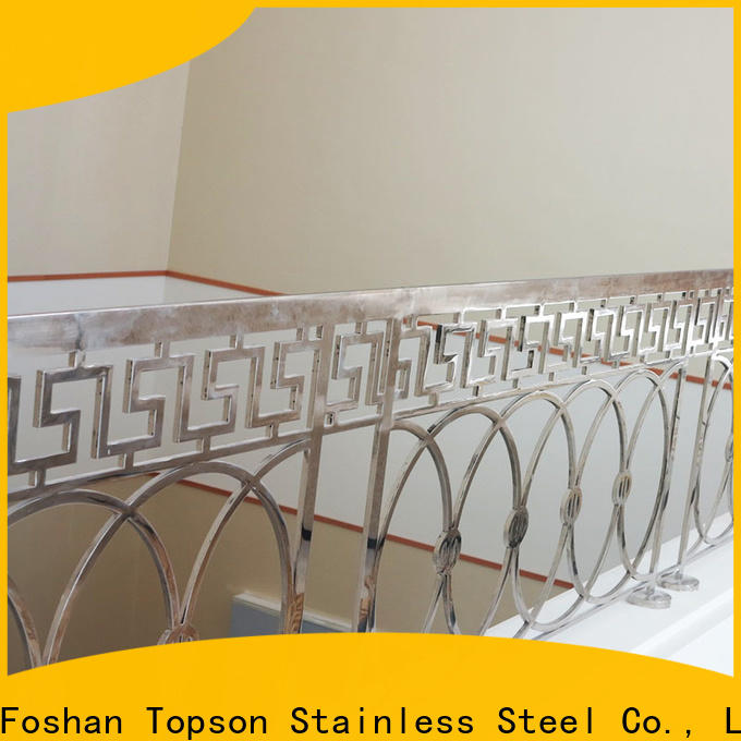 Topson New stainless steel handrail cost Suppliers for office