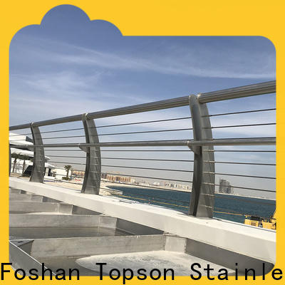 Topson stair stainless stair railing manufacturers for office