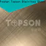 Topson stainless steel foil sheet Supply for furniture