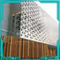 Topson elegant perforated screen panels export for building faced