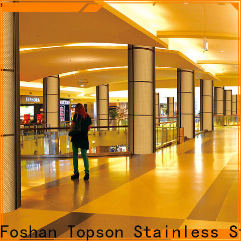 Topson cladding exterior roof cladding in china for elevator