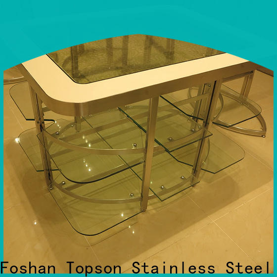 Topson metal metal garden table and chairs sale Supply for decoration