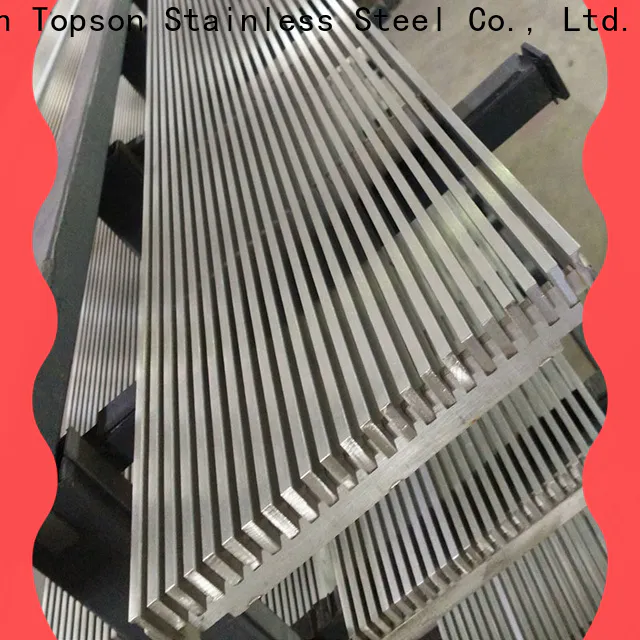 Topson gratingstainless stainless steel expanded metal grating Supply for hotel