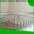 Topson railings stainless steel railing balusters manufacturers for tower