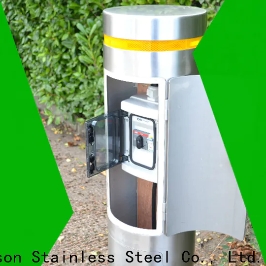 Topson stainless lockable parking bollards for business for building