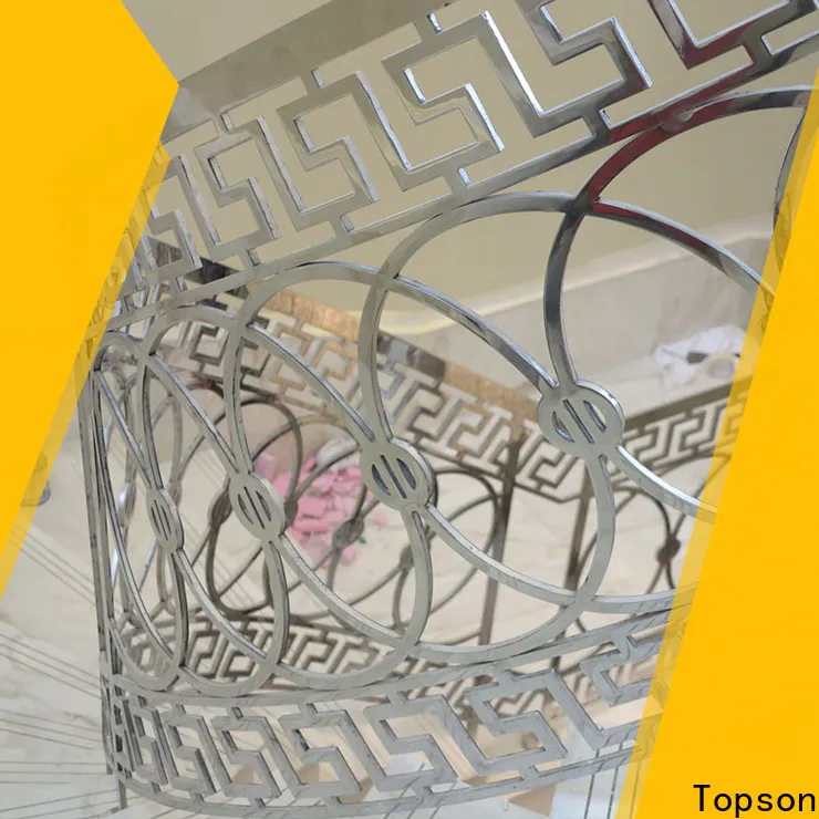 Topson high-quality stainless steel pipe railing for hotel