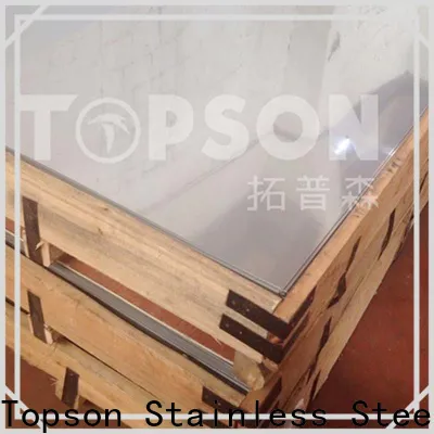 Topson color vibration finish stainless steel for business for kitchen