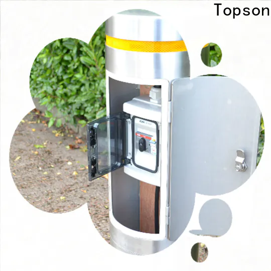 Topson stainless cement filled bollards Supply for office