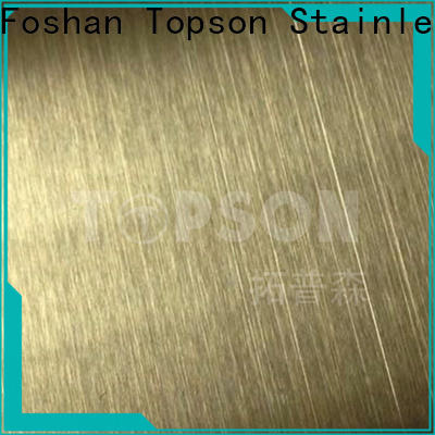 Topson sheetstainless mirror stainless steel sheet Suppliers for furniture