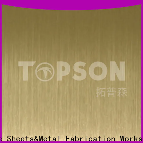 decorative sheet steel & metal work custom