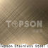 Topson stainless steel metal sheet prices company for interior wall decoration