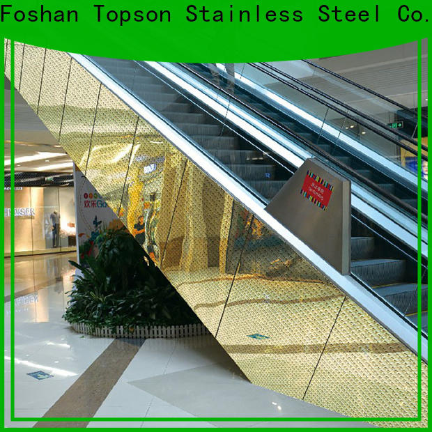 Topson High-quality stainless steel wall cladding systems for wholesale for wall