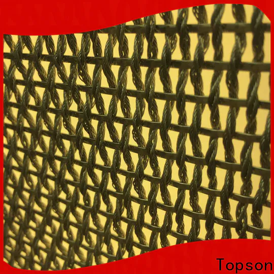 Topson screenperforated stainless steel screens suppliers company for landscape architecture