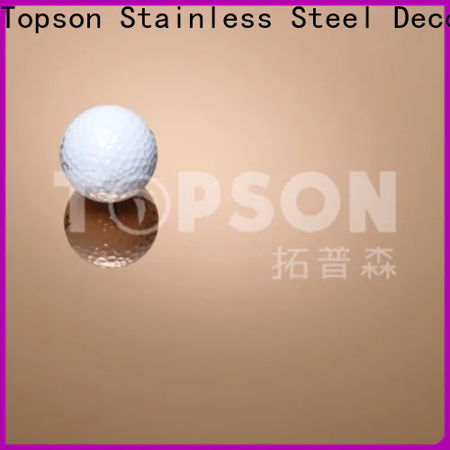 Topson stainless steel decorative sheets for furniture