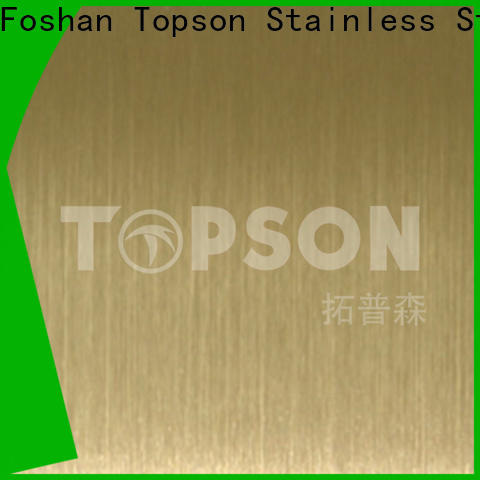 Topson Wholesale vibration finish stainless steel for business for furniture