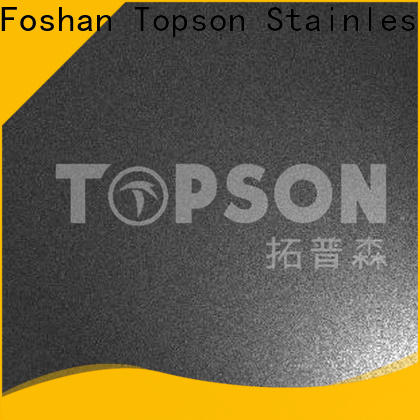 Topson Latest brushed stainless steel plate China for kitchen