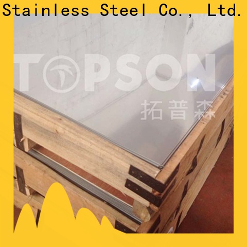 Topson bead stainless steel sheet prices manufacturers for interior wall decoration