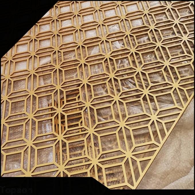 Topson mashrabiya perforated metal screen panels for protection