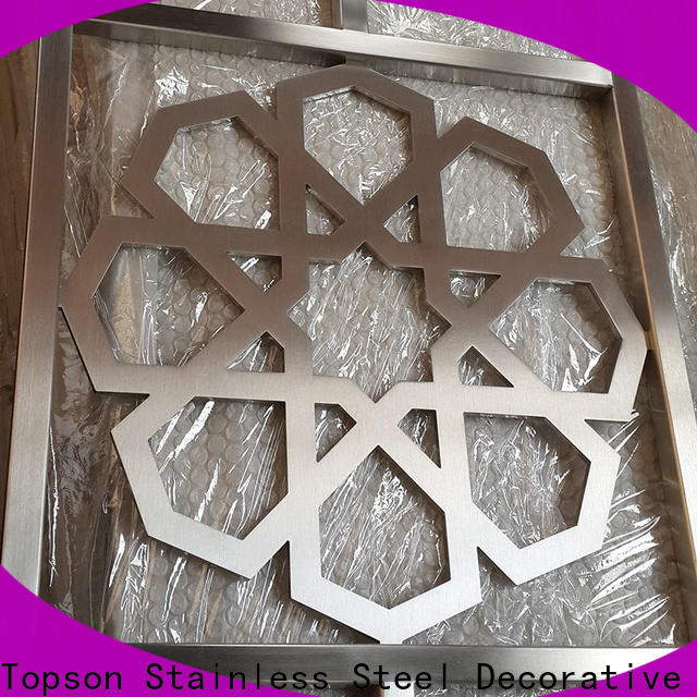 Topson metal aluminium mashrabiya screens company for exterior decoration