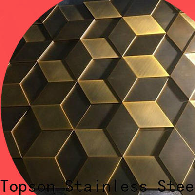 Topson professional stainless kitchen wall panels for wholesale for wall