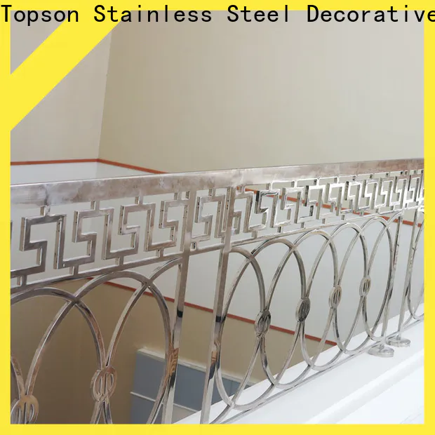 stainless railings steel for tower