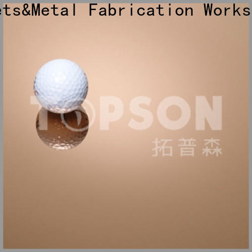 Topson embossed stainless steel material Supply for elevator for escalator decoration