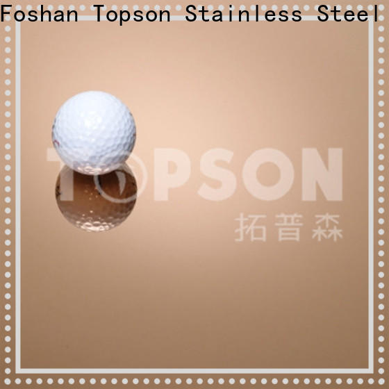 Topson sheetdecorative decorative stainless steel sheet metal factory for floor