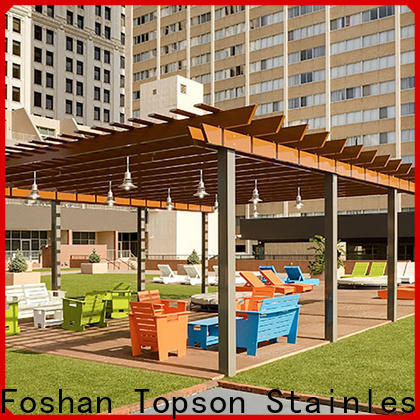 Topson durable aluminum outdoor gazebo Suppliers for hotel