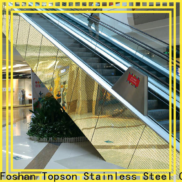 Topson Custom steel wall cladding profiles Suppliers for shopping mall