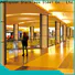 Top stainless wall cladding column for shopping mall