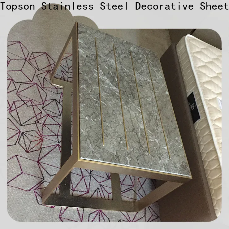 Topson glass customised metal works Suppliers for hotel lobby decoration