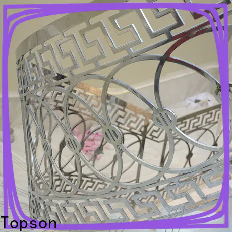 Topson balcony stainless steel deck railing cost Suppliers for apartment