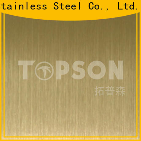 Topson hairline metal work supplies Suppliers for interior wall decoration