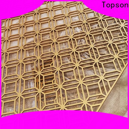 Topson mashrabiyamashrabiya perforated screen panels from china for curtail wall