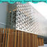 Topson external stainless steel perforated screen in china for protection