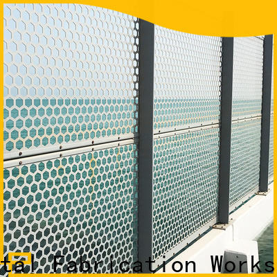 Topson great practicality aluminium mashrabiya screens manufacturers for landscape architecture