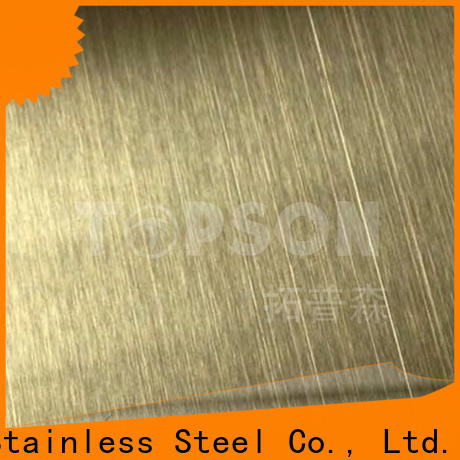 Topson New stainless steel sheet gauge thickness company for kitchen