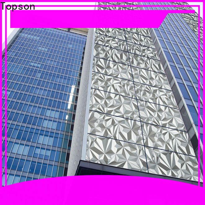 Topson New stainless steel wall covering panels factory price for wall