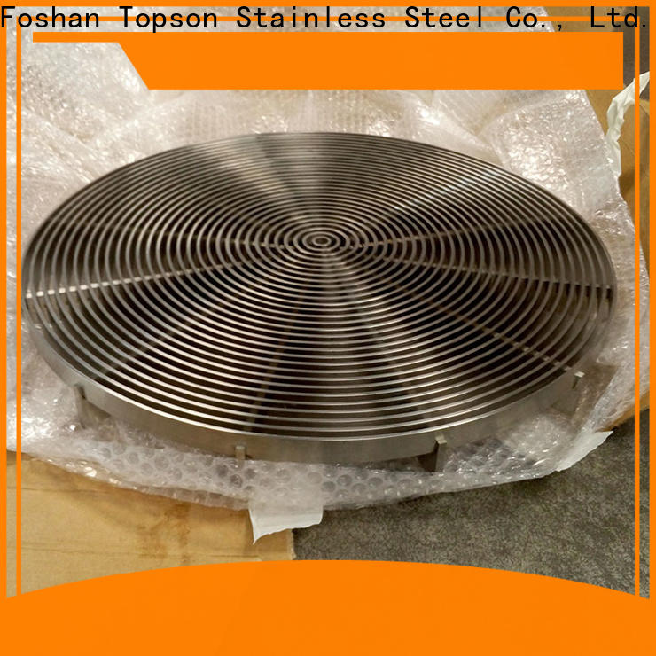Topson widely used steel safety grating Supply for office