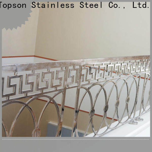 Topson handrailstainless interior stainless steel stair railings manufacturers