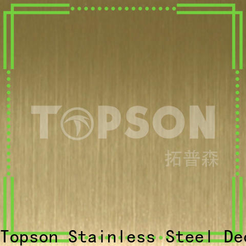 colorful stainless sheet sizes steel company for elevator for escalator decoration