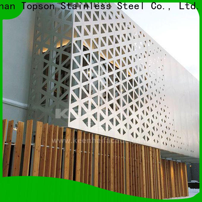 Topson stable mashrabiya ceiling from china for curtail wall