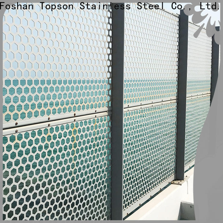 Topson mesh moucharabieh screen factory for building faced