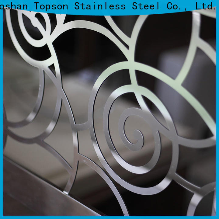 Topson balcony stainless steel stair railing manufacturers Suppliers for mall
