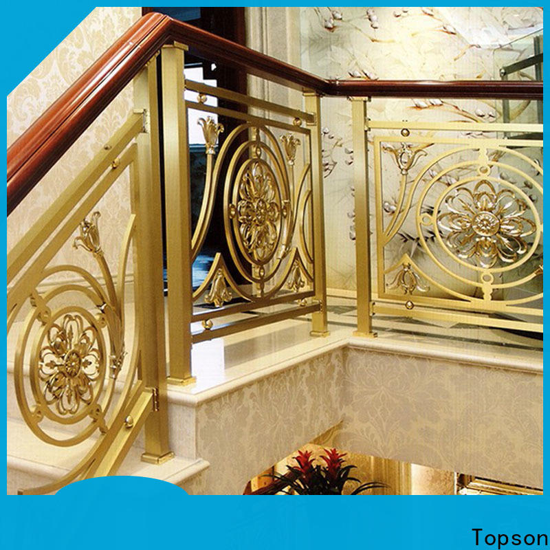 high-tech glass railing stainless steel railing company for mall