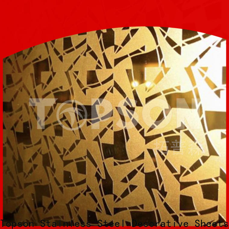 High-quality mirror stainless steel sheet decorative China for elevator for escalator decoration