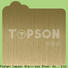 Topson brushed stainless steel sheet suppliers Supply for floor